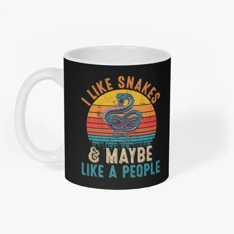 I Like Snakes and Maybe 3 People Vintage